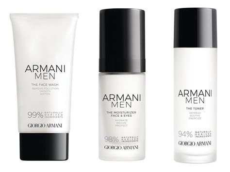 armani skincare products.